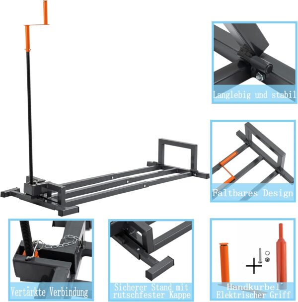 Rasentraktorheber zum Aufsitzmähern oder Quads